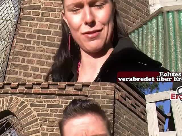 German mother I'd like to fuck Picked up on Street for 1st Masturbation Casting