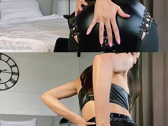 Sexy Brunette hair Intense Orgasms from Sex tool - JOI
