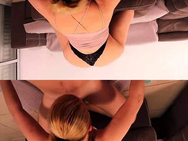 BBW MILF Takes Big Dick Doggystyle with Cum on Boobs