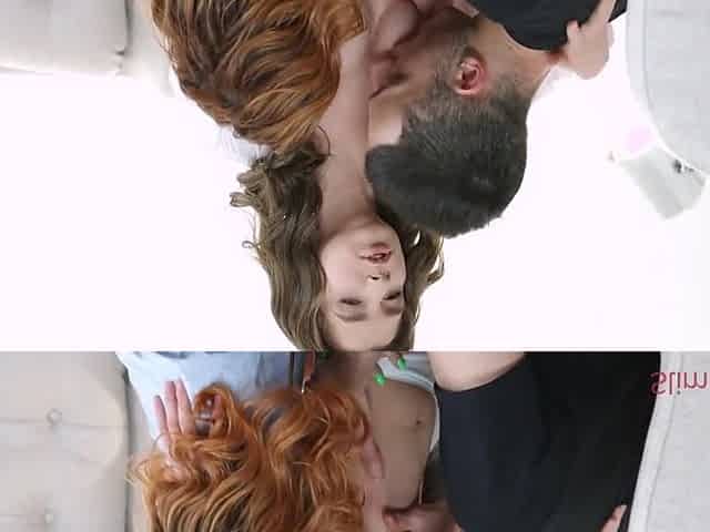Redhead And Brunette With Small Tits Enjoying Hardcore Banging In An Ffm - Cornelia Quinn And Effie Gold