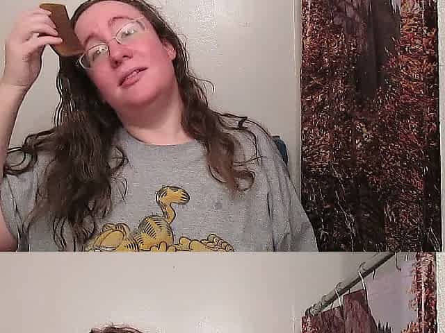 Hair Journal: Combing Lengthy Bushy Strawberry Golden-haired Hair - Week 10 (ASMR)