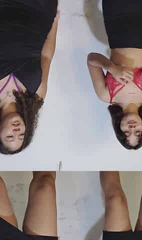 Cute Big Ass Latina Girls Shake Their Asses Together