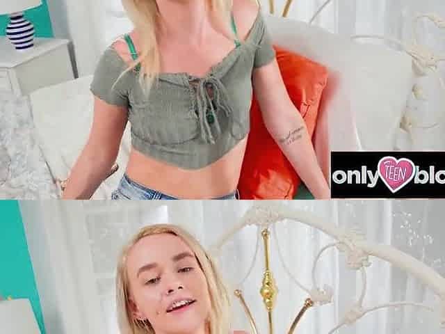 MERELY TEEN BLOWJOBS - Inactive stepbae Khloe Kingsley Sucks Stepdads Weenie