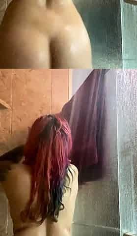 Great Big Boobs On Masturbating Redhead