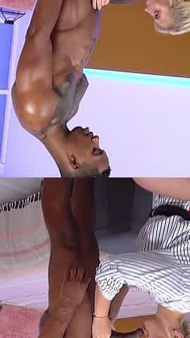 Blonde Hottie Needs Black Cock, Now in Her Ass. Andrea Blonde, Interracial Anal in Fakings Black Fix