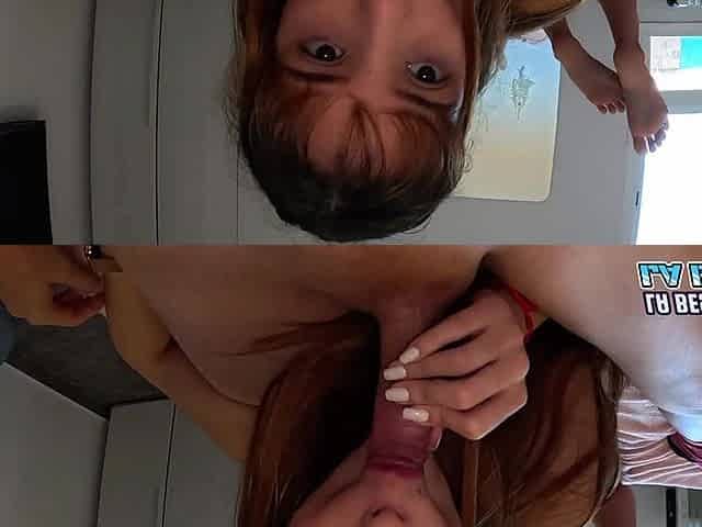 Watching Porn with Step Sister and Fucking Hard Anal Cum