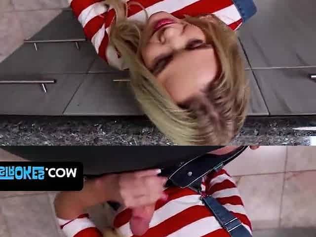 What Happens When Blond Curvy Jackie Hoff Gets Caught