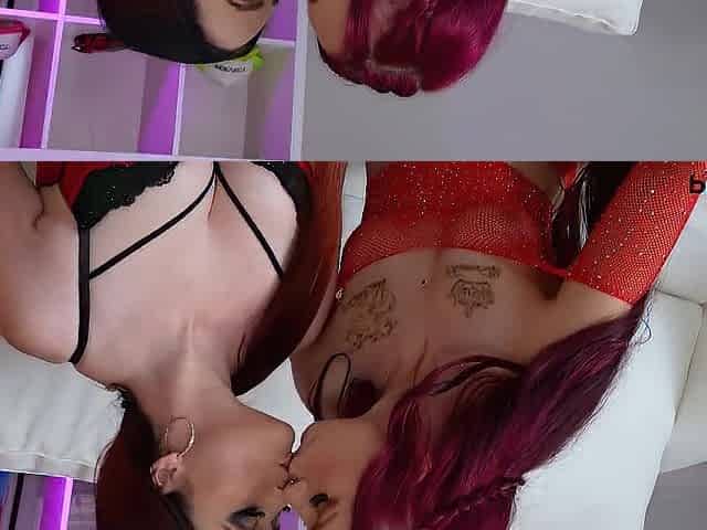 PERVECT Hawt lesbian babes Lana, Nina, and Anouk get freaky