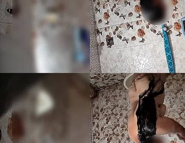 Sexy Indian Woman Nude Bathing