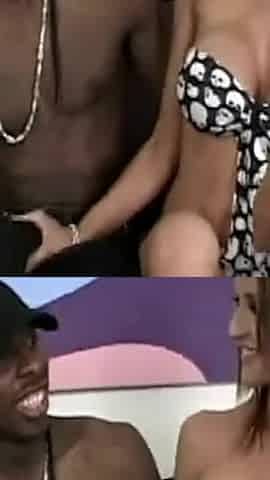 Anal Fucked Raw by Two Big Dick with Creampie