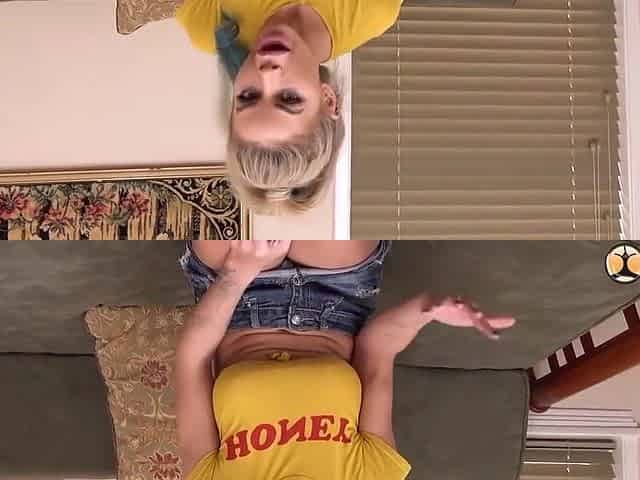 Jessa Rhodes - Big Titted Blonde Babe Got Fucked In The Ass, In The Living Room