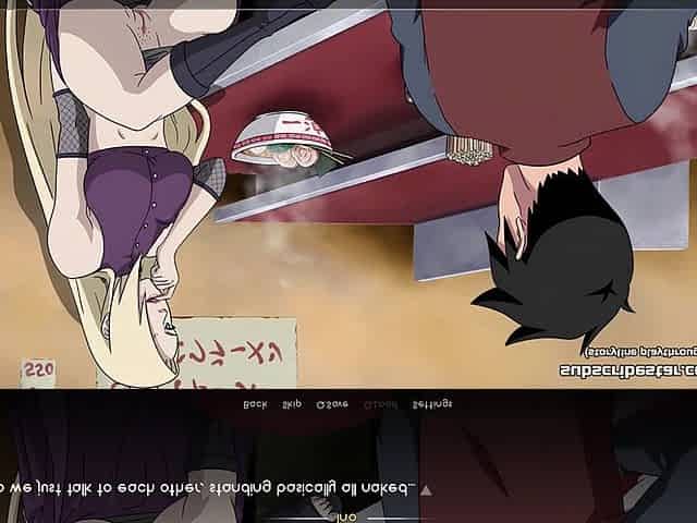 Naruto: Kunoichi Trainer - Slutty Blonde Teen Ino Yamanaka Has Risky Sex in a Restaurant. Her Little Pussy Gets Creampied