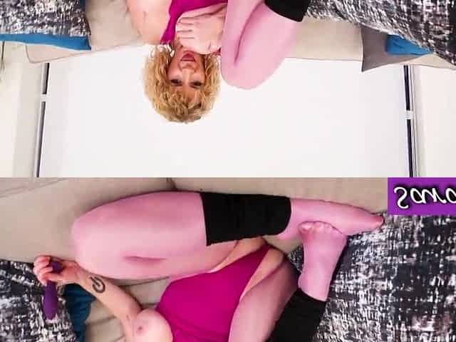 Cunt Masturbation After Gym! Cougar Sara Jay Screws Herself!