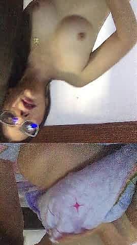 Nice-looking latin chick angel showing and fingering her vagina