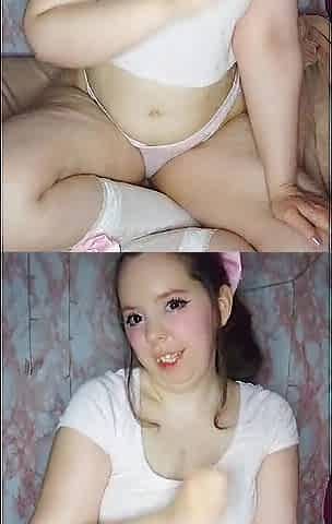 Cute E-hotty undresses and helps u stroke! JOI with no talking and subtitle instructions!????
