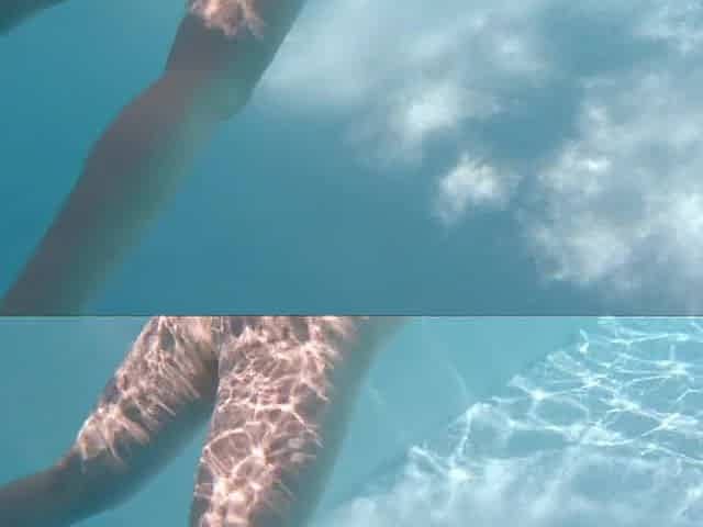 Curvy Ginger Redhead Underwater Footjob and Moist Hairjob - Cum on Lengthy Hair