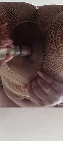 Big Clit Pumped and Dildo