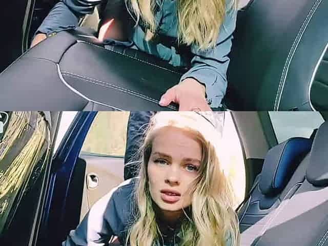My swife Katy and I had a mischievous trip, finishing with a filthy money-shot on her pinkish pussy. Part2 - we got messy in a r