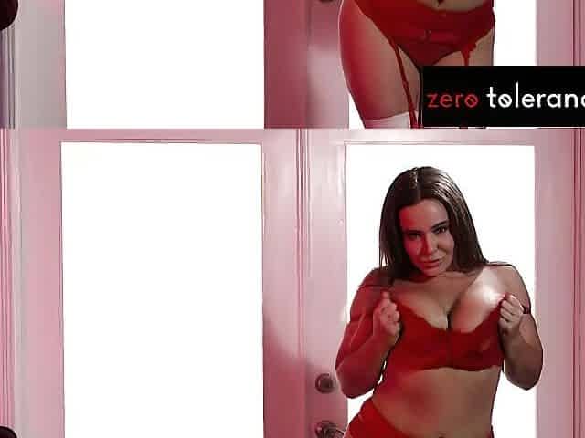 NATASHA NICEs Breasty Bazookas Drenched in CUM After Perspired Bang