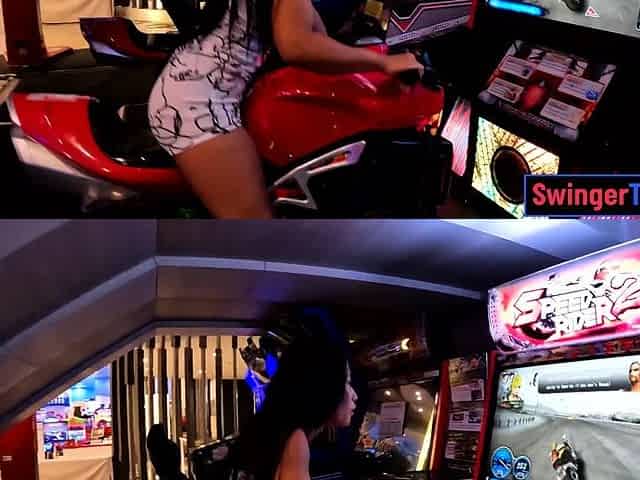 Big ass Thai teen GF fucked from behind