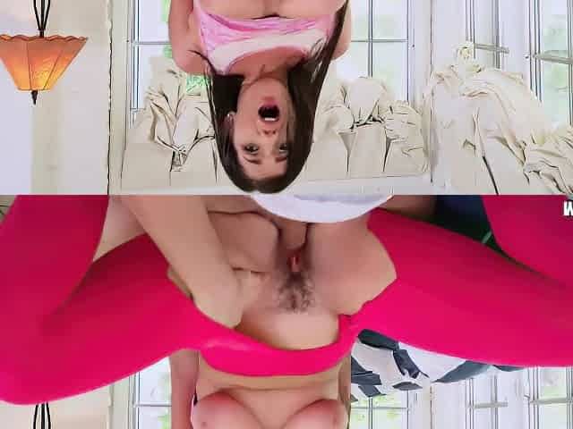 Sweet Big-boobed Doll April Dawn Is Enjoying Intensive Pound