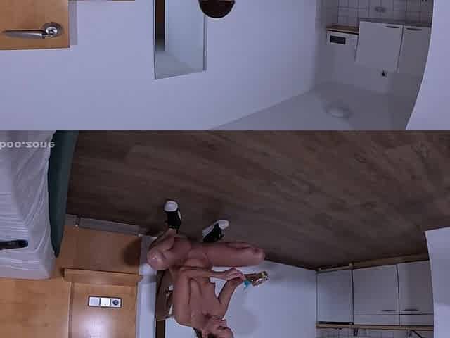 Naked Rope Jumping - Slow Motion