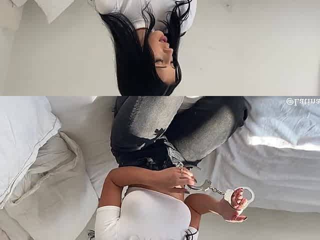 Tatti Got Ring-gagged, Spider-gagged, and Handcuffed! 720p)(discounted)