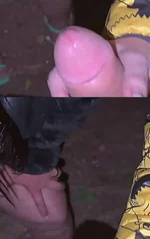 While the Two Cuckolds Waited for Their Snack to Be Ready, Their Friend Was Having Sex with the Two of Us in the Car.