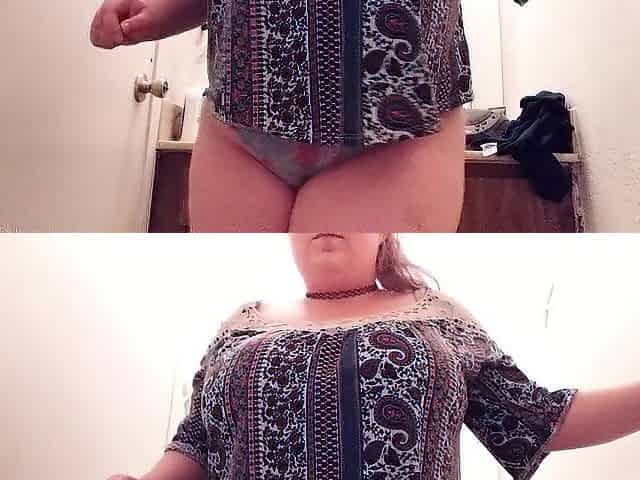 Teen Gets In nature's garb For U
