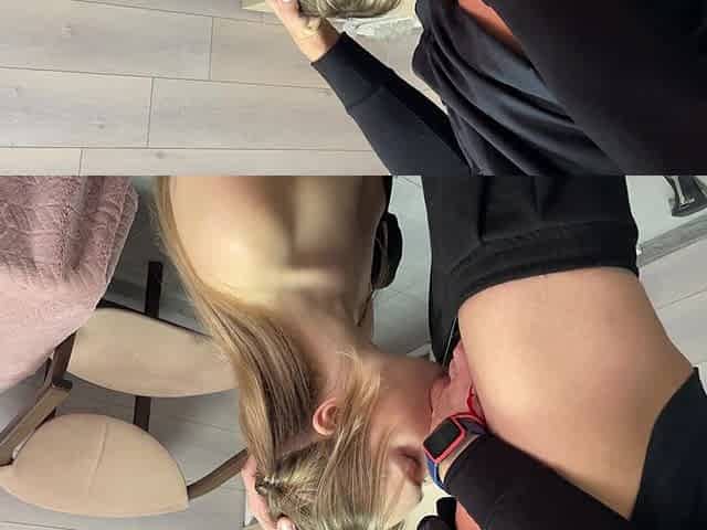 New House New Cock: Customer Examined and Cum Covered