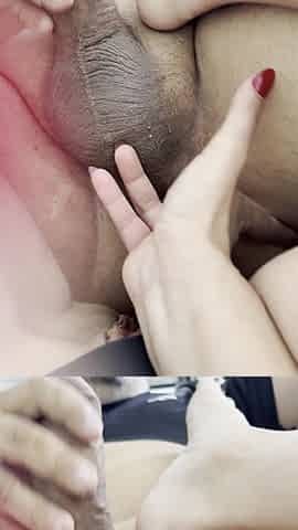 Fingering in His Ass