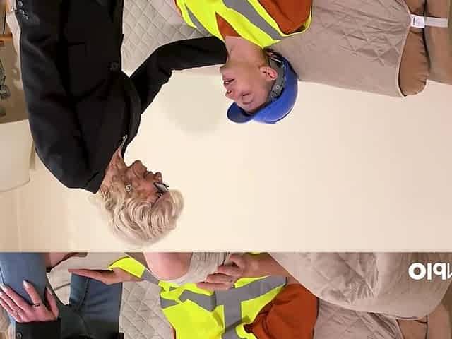 British Mature Jacy Solves Problems With Hard fuck Fun