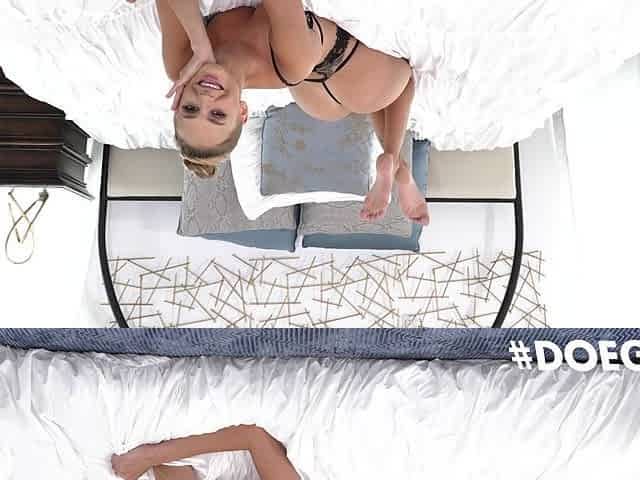 Emma Hix Teases in Blonde Solo with Playful Intimate Charm