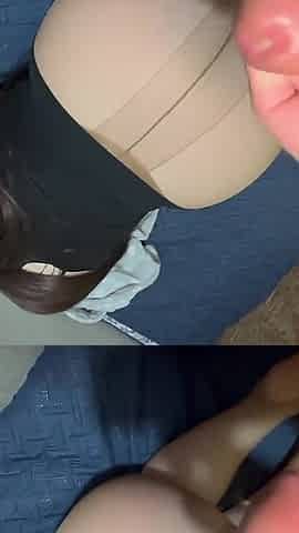 Ass Touching Ends with Footjob
