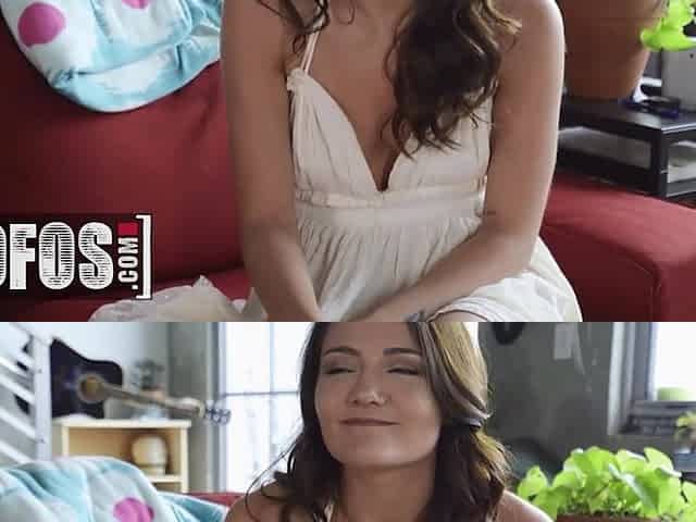 Serena and Adira Rae share fat cock and cum together in POV