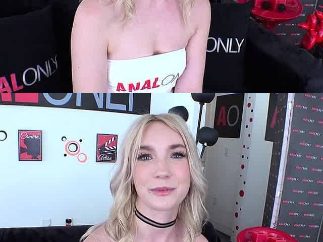 ANAL ONLY Making the rounds with Claire Roos' ass
