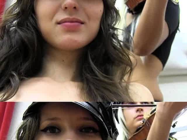 Horny Cops Get Wild with Massive Bukkake and Natural Tits