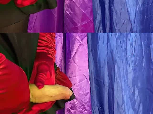 Amateur tugjob focused on deepthroat fun with nylonfeetsfetish