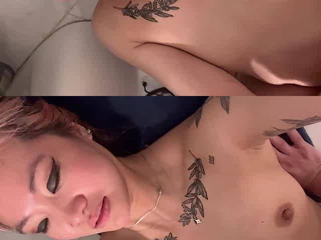 Oriental slut desires to screw in washroom at party