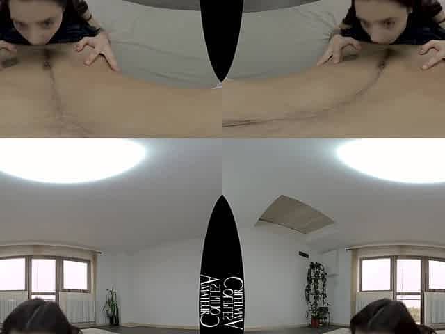 Lay Back And Enjoy This Quick Fuck With A Skinny Brunette - Amateur Brunette Virtual Girlfriend Experience