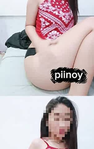 lewd woman in red costume