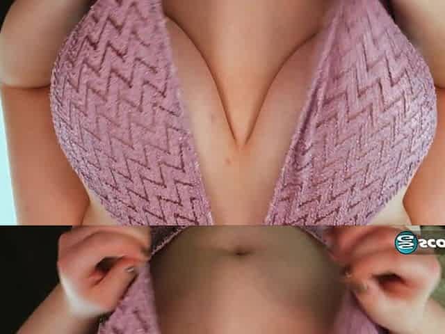 Solo big tits touching by a hot BBW girl Diana Eisley