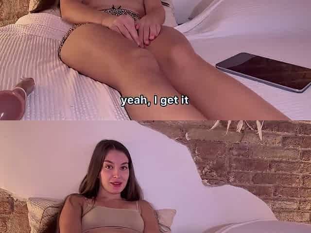 Beautiful Busty Stepsister Gets Lessons About Condoms