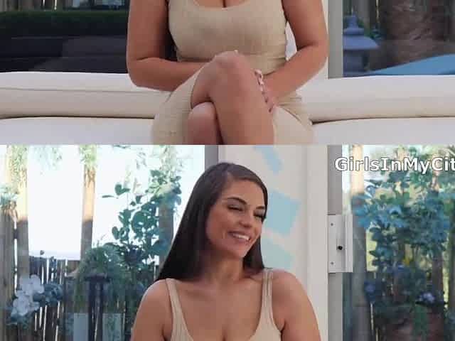 Attractive teen pornstar heart-stopping POV scene