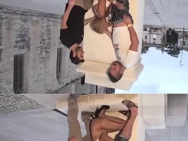 French mature double fucked in downtown