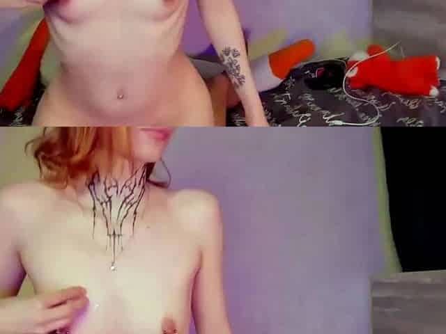 Hot redhead teen gets facial after handjob and hard pounding