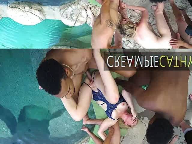 10 Men + 2 Sluts = Massive Anal + Dp Creampie Gangbang