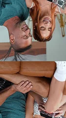 Mypervyfamily - Teen with Braces Fulfills Stepdad's Threesome Fantasy - Khloe Kapri & Chloe Temple