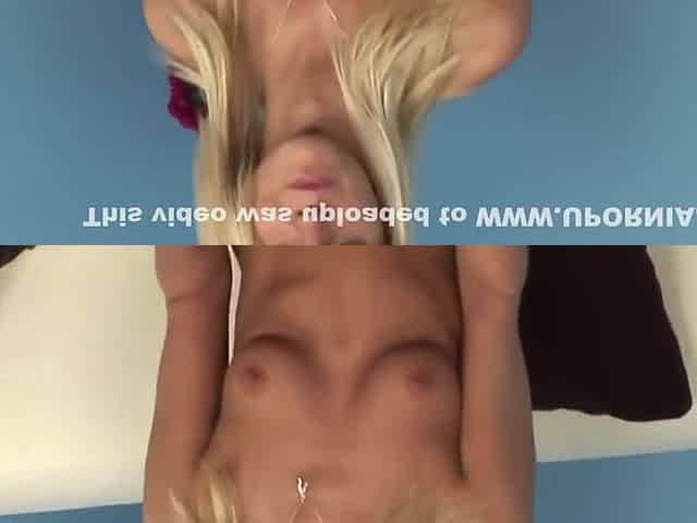Skinny Blonde Bounces On Cock With Alberta Kandi