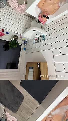 Washroom Facial for Hard Wang - mother I'd like to fuck Sucks and Spits Until Explosion